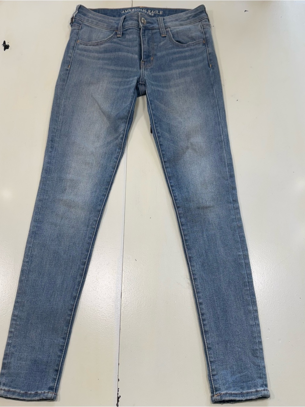 American Eagle Outfitters Light Blue Skinny Jeans